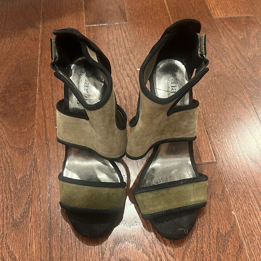 Suede Heels
